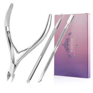 YINYIN Cuticle Trimmer with Pusher and Cutter