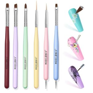 Modelones Nail Art Brushes Set