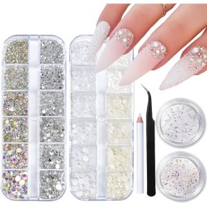 ITPOYOL Nail Gems and Rhinestones Kit