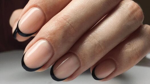 Black French Tips
