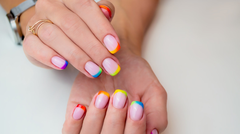 Short French Manicure Ideas