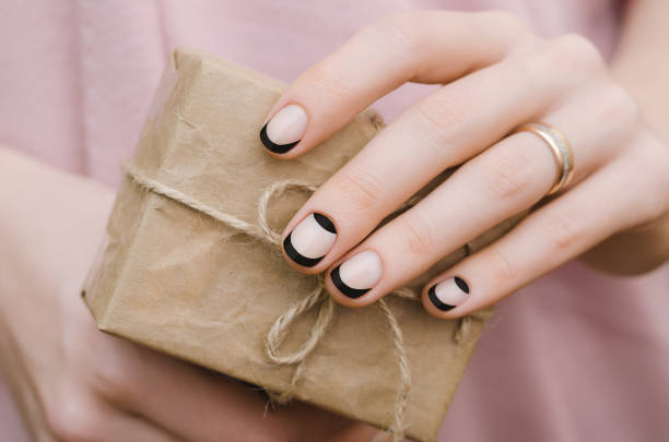 Black French Tips