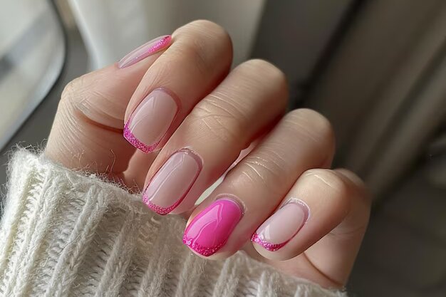 Pink French Nail Ideas